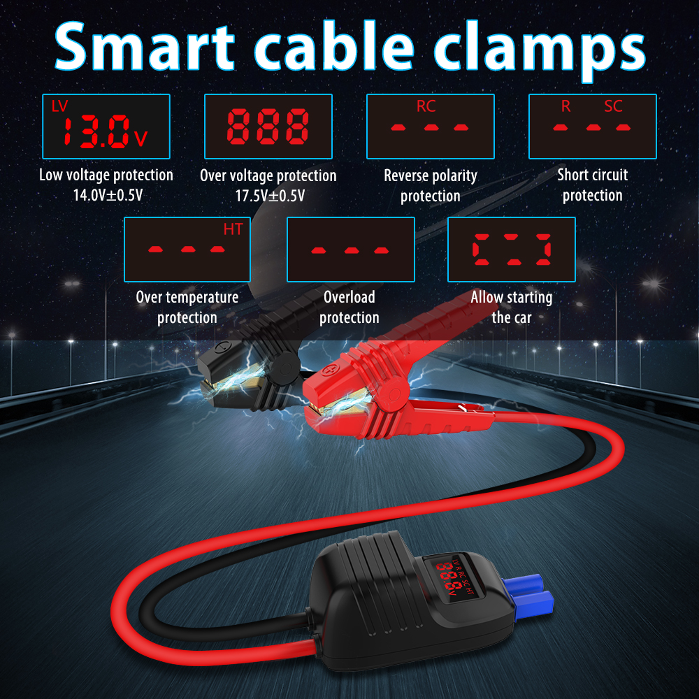 13,000mAh 1,000A, Jstar Mini, Utrai starter in mobilni polnilec