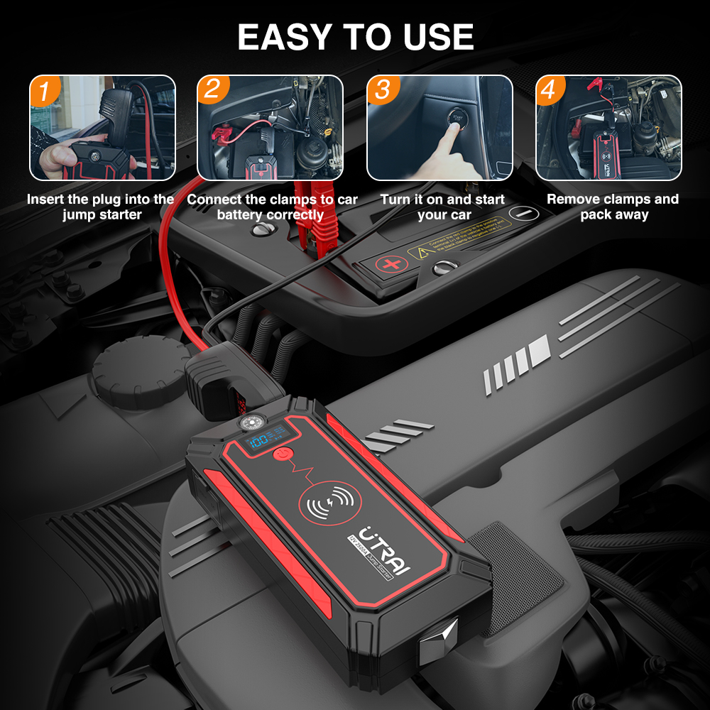 Jstar 4, 24,000mAh 2,500A Jump Starter