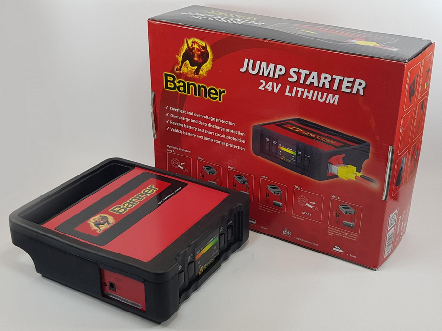 Banner 24V Jump Starter